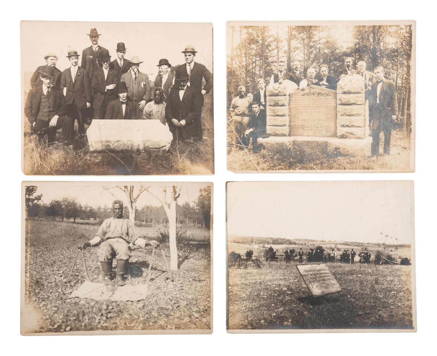 [CIVIL WAR]. Travel journal of Confederate veteran "Uncle Jack" Hall, 1895.