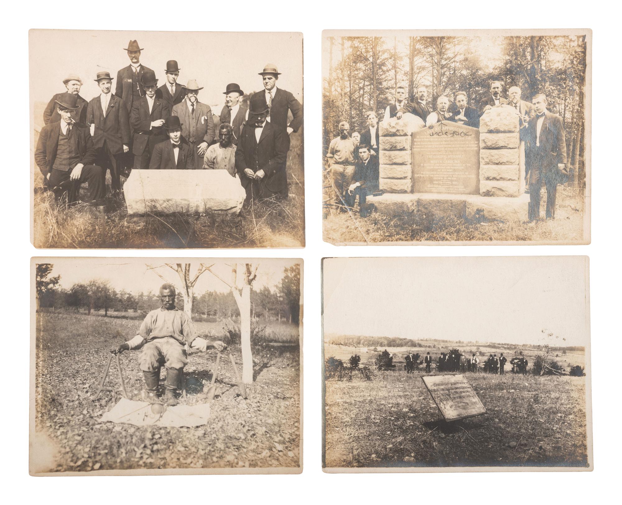 [CIVIL WAR]. Travel journal of Confederate veteran "Uncle Jack" Hall, 1895.