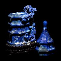 A Lapis Lazuli Model of a Pagoda