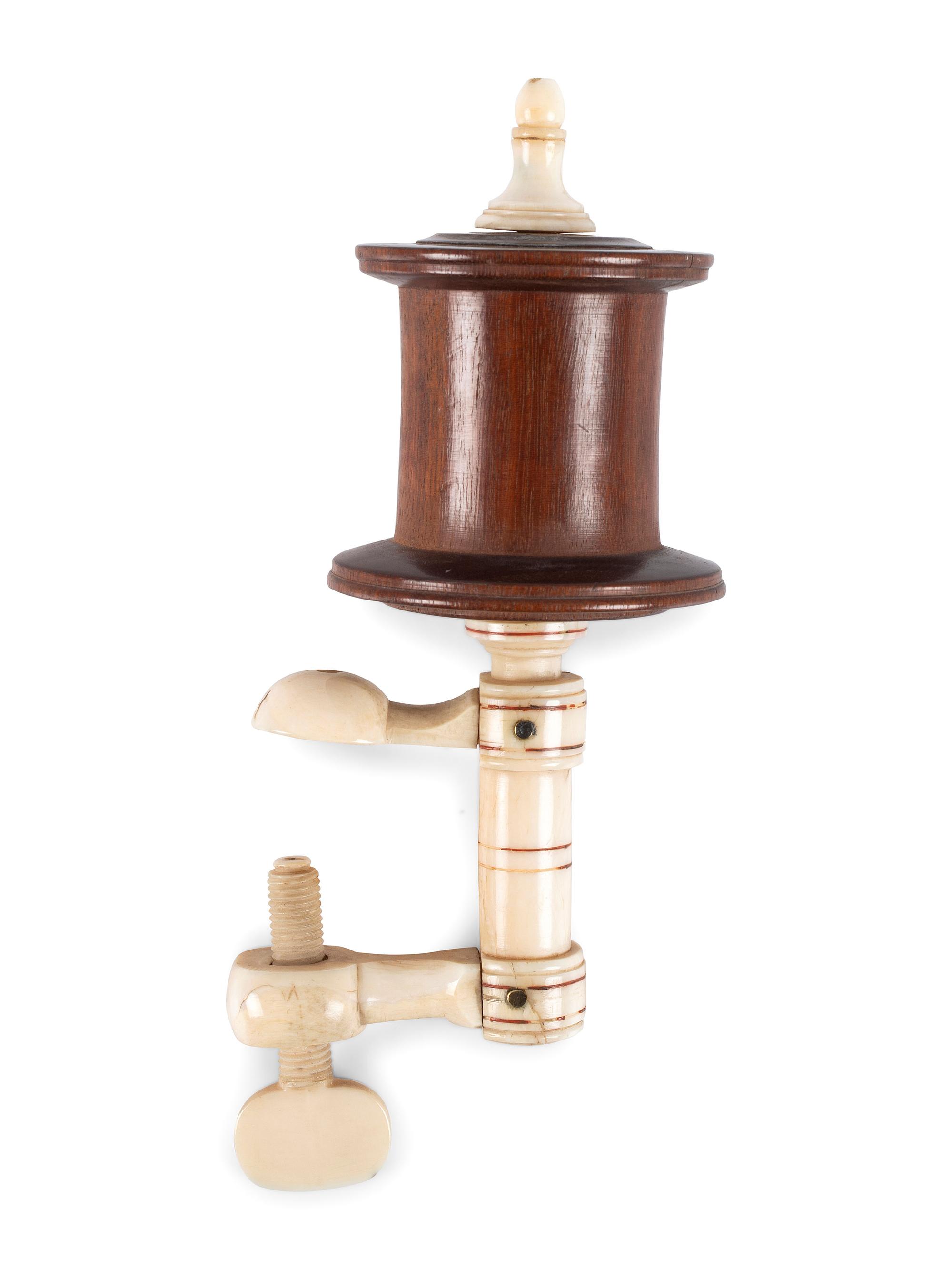 A Scrimshaw Spool Clamp