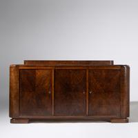 French parquetry serving cabinet