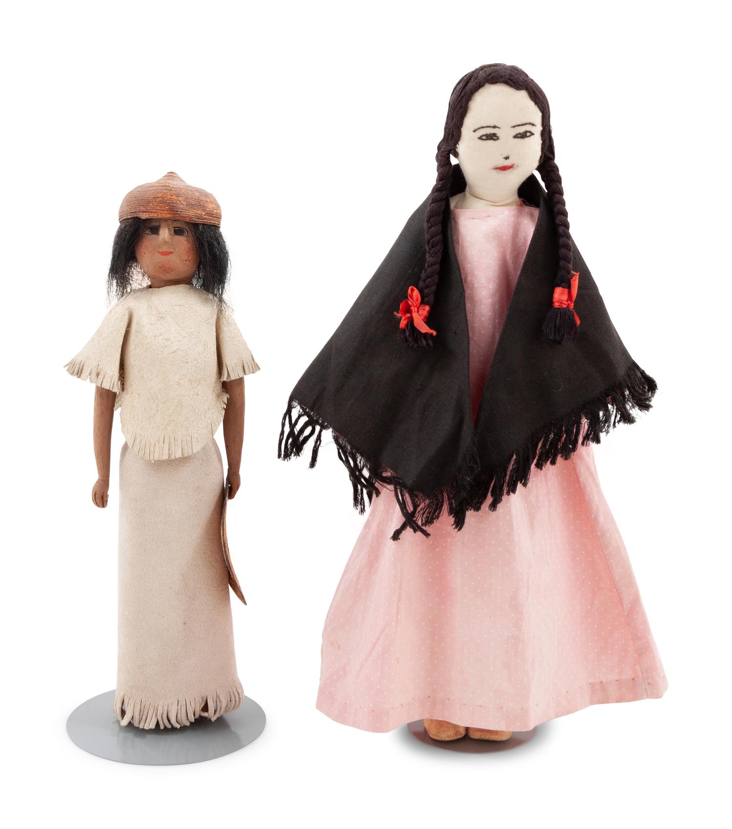 Kiowa and Modoc Dolls