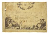 [Presidential] Washington, George. Signed Society of the Cincinnati Membership Certificate