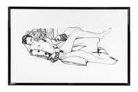 Monica Nude with Purple Robe