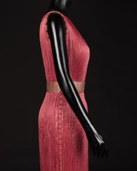 Mariano Fortuny Delphos Dress with Belt, Early Twentieth Century