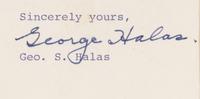 A Group of George Halas Documents With Fascinating Content