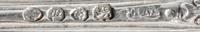 A Pair of William IV Silver Berry Spoons, William Eaton, London, 1836, with shell form bowls, the handles cast with roses, the backs of