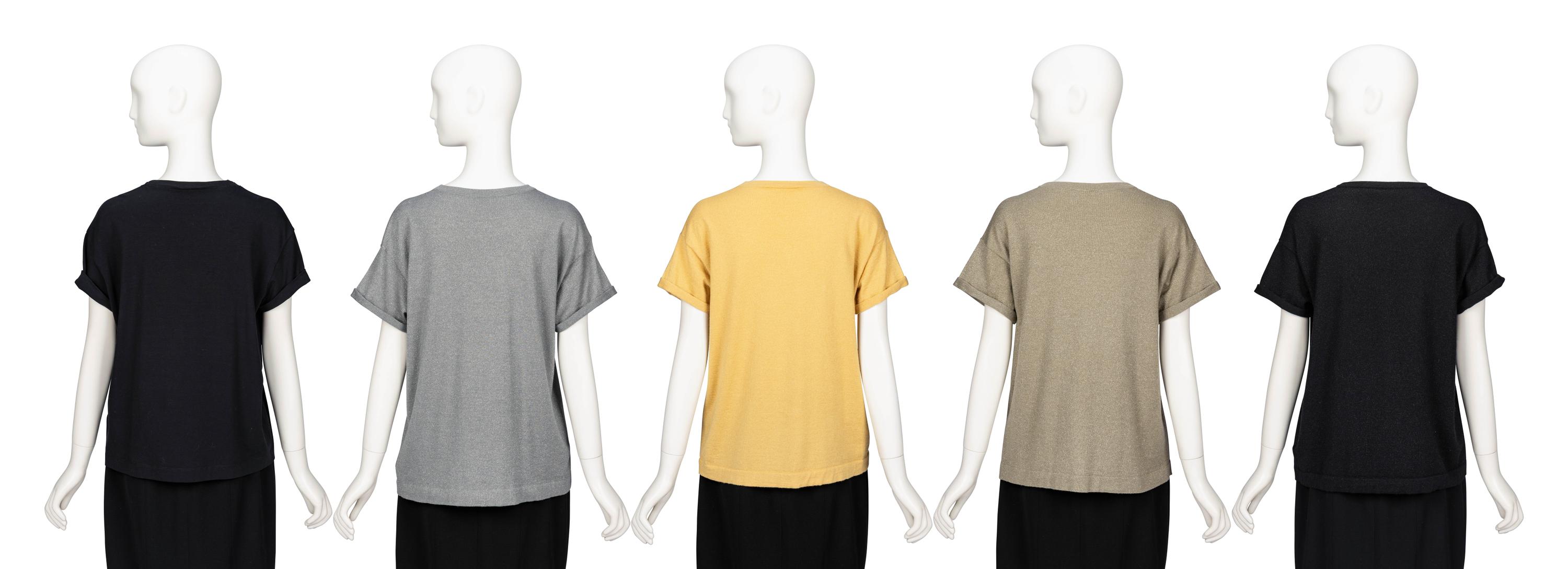 Brunello Cucinelli, Five T-Shirts