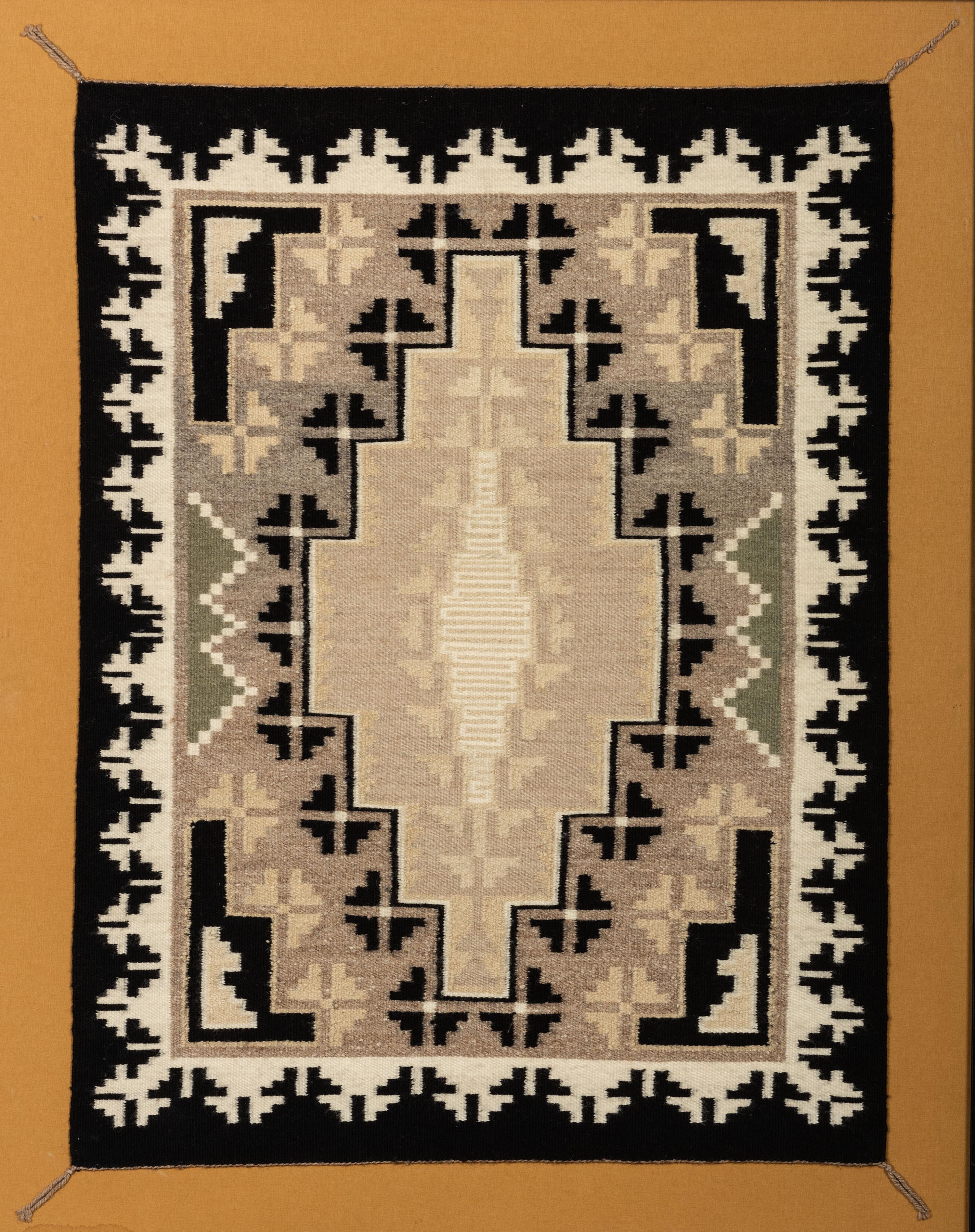 Navajo Two Grey Hills Weavings / Rugs