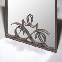 Edgar Brandt (French, 1880-1960) — French Art Deco Mirror, c. 1930