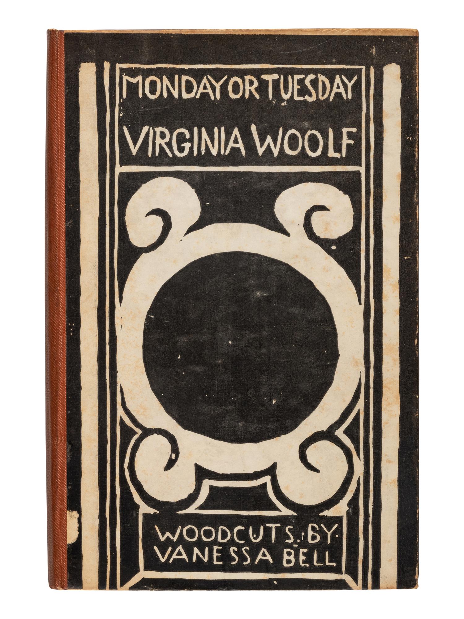 WOOLF, Virginia (1882-1941). Monday or Tuesday . Richmond: Hogarth Press, 1921.