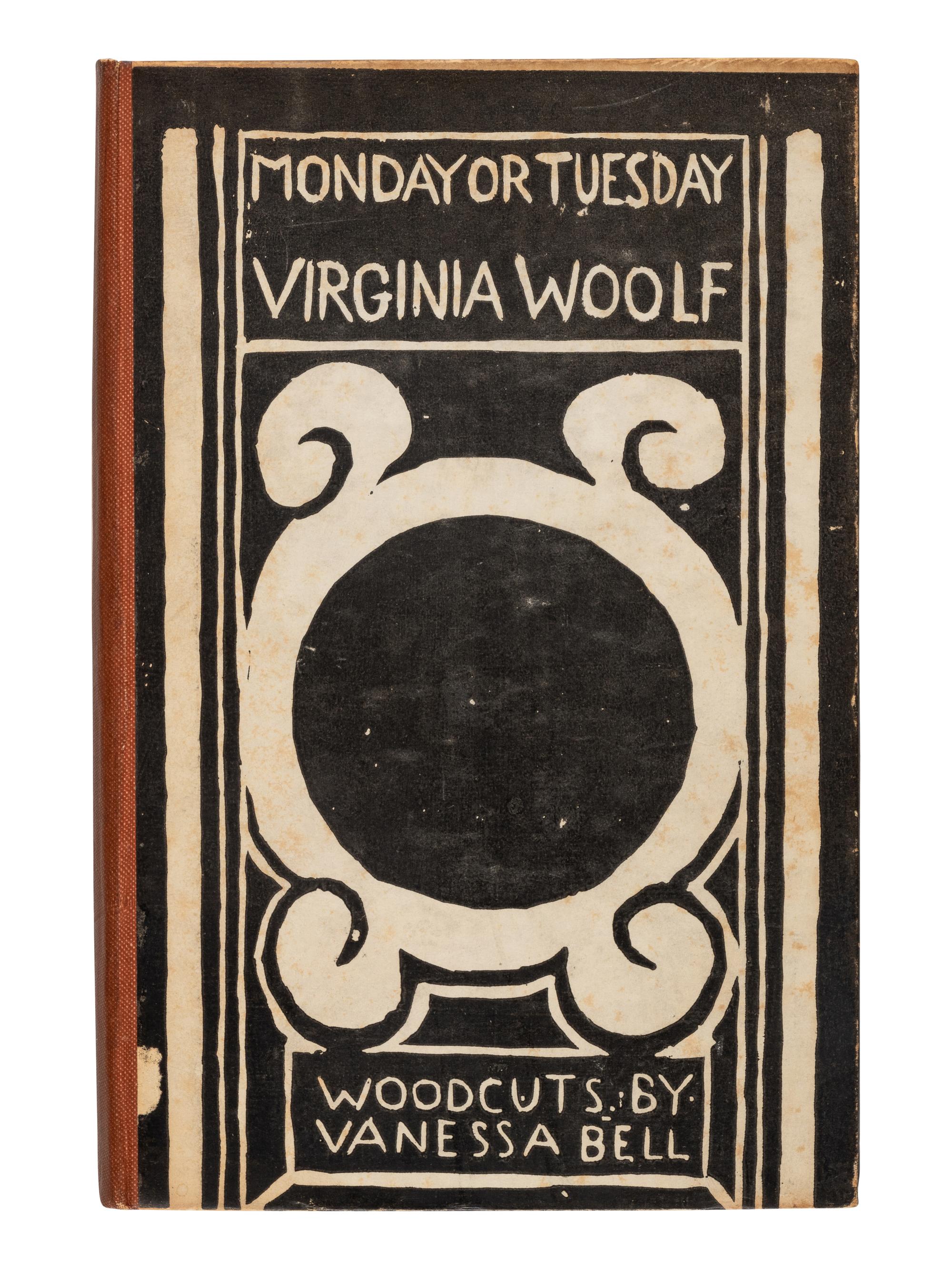 WOOLF, Virginia (1882-1941). Monday or Tuesday . Richmond: Hogarth Press, 1921.