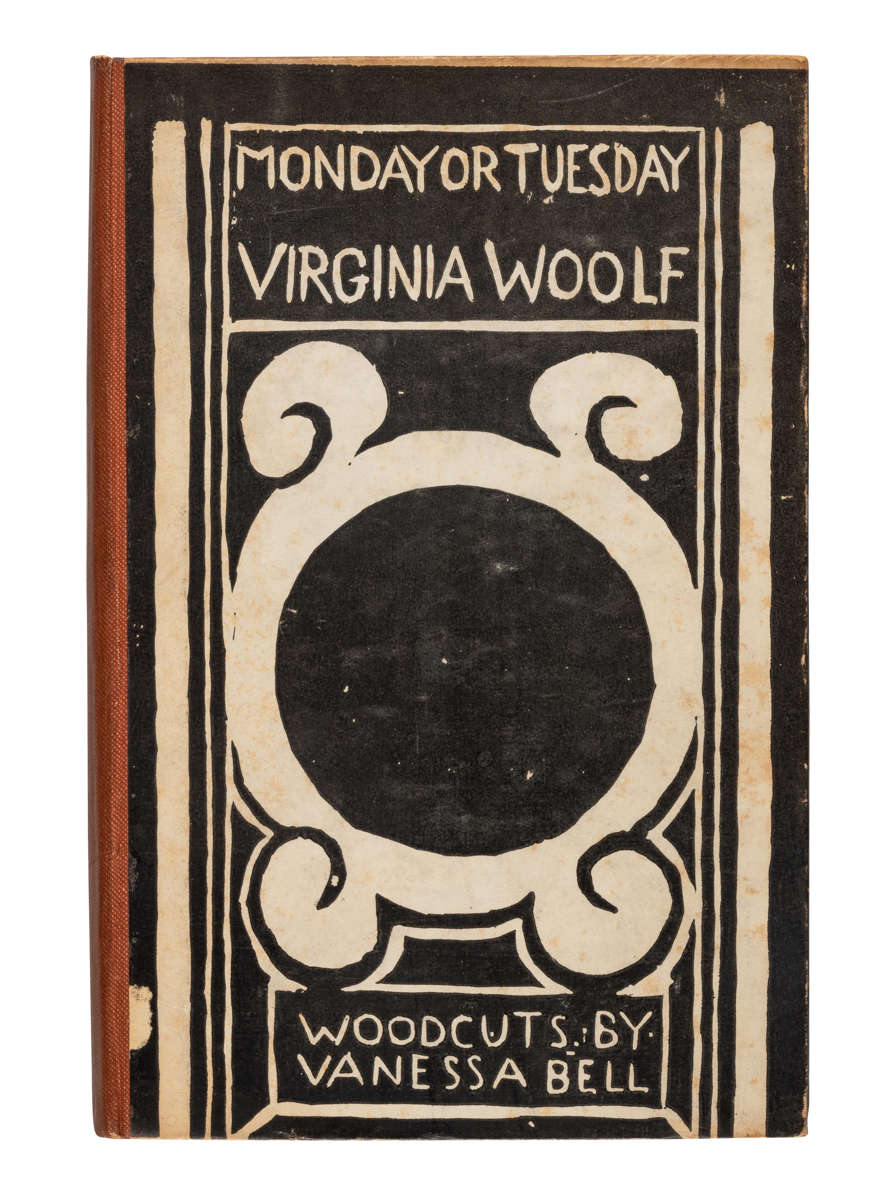 WOOLF, Virginia (1882-1941). Monday or Tuesday . Richmond: Hogarth Press, 1921.