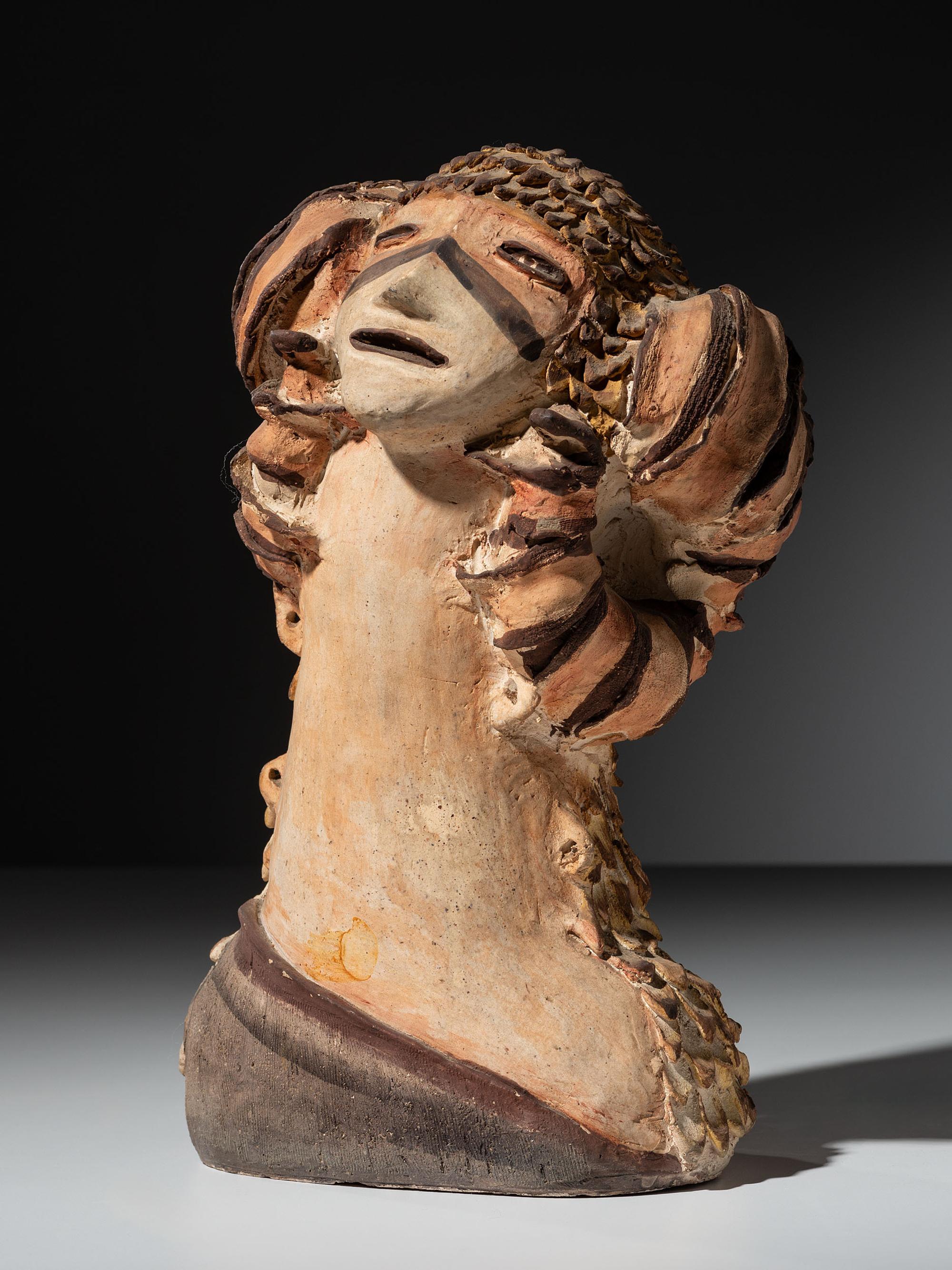 Figural Ceramic Sculpture