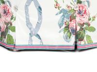 A Custom Barrel-Back Armchair with Chintz Upholstery by Jonas New York
