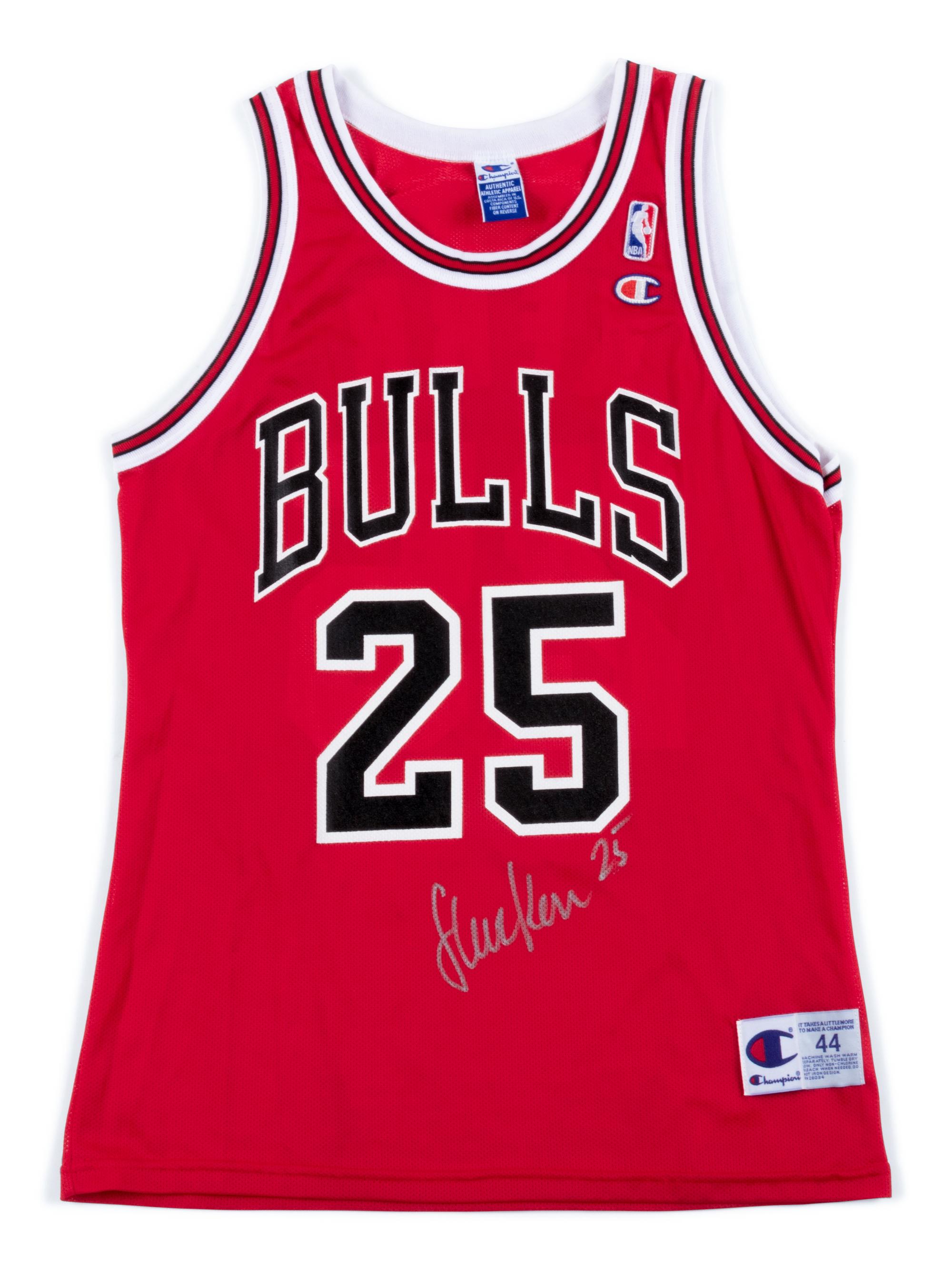 Two Chicago Bulls Signed Items Including Dennis Rodman and Steve Kerr,