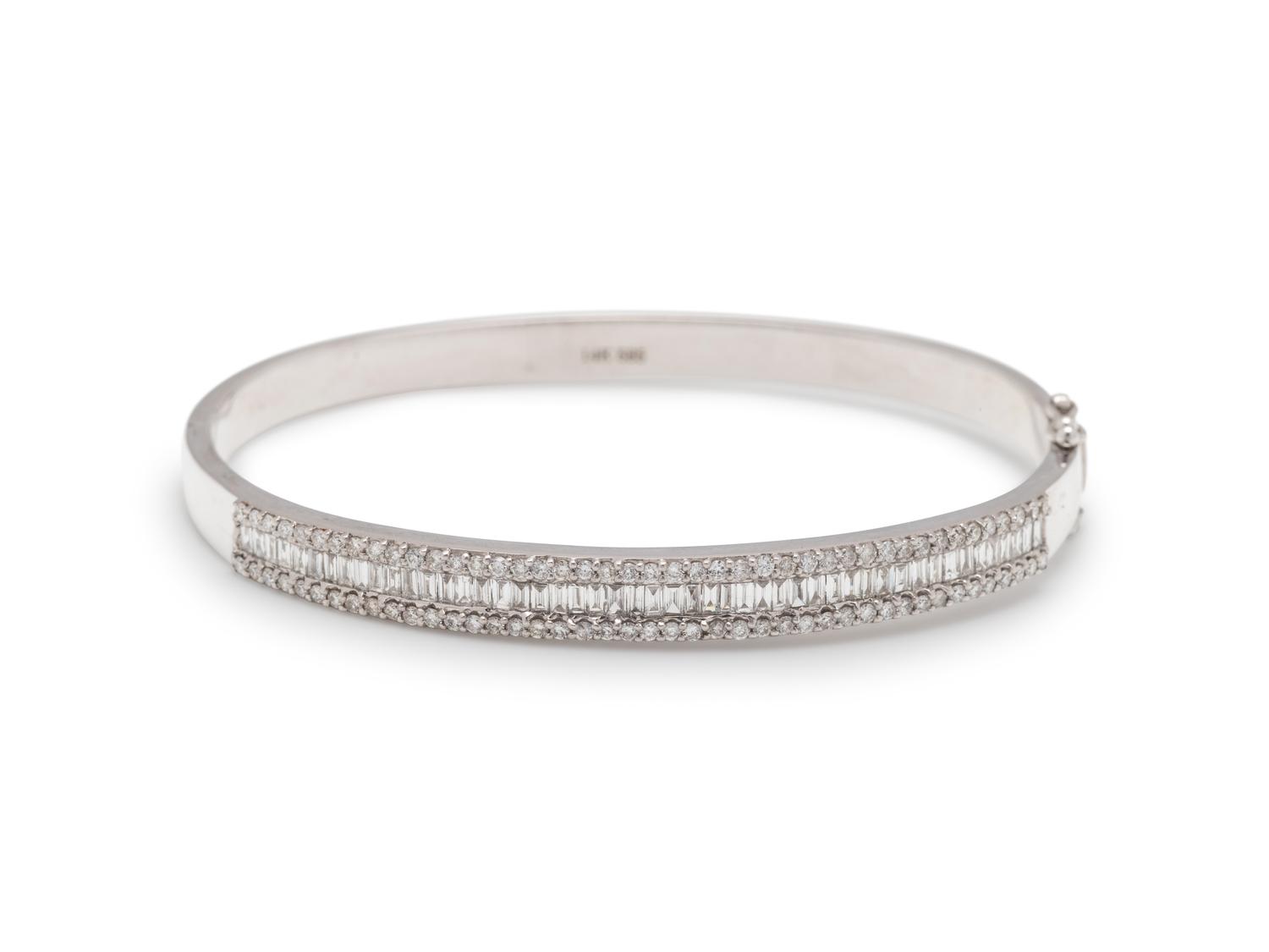 DIAMOND BANGLE BRACELET