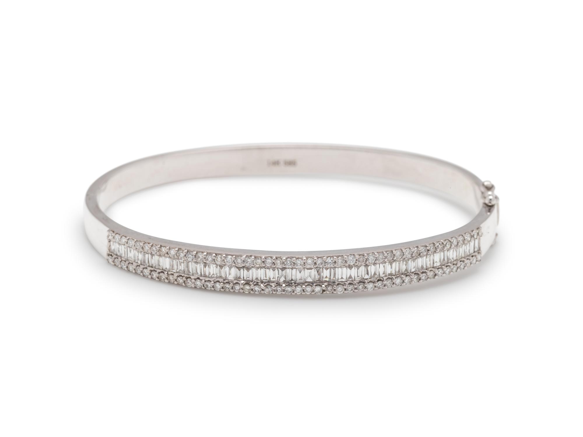 DIAMOND BANGLE BRACELET