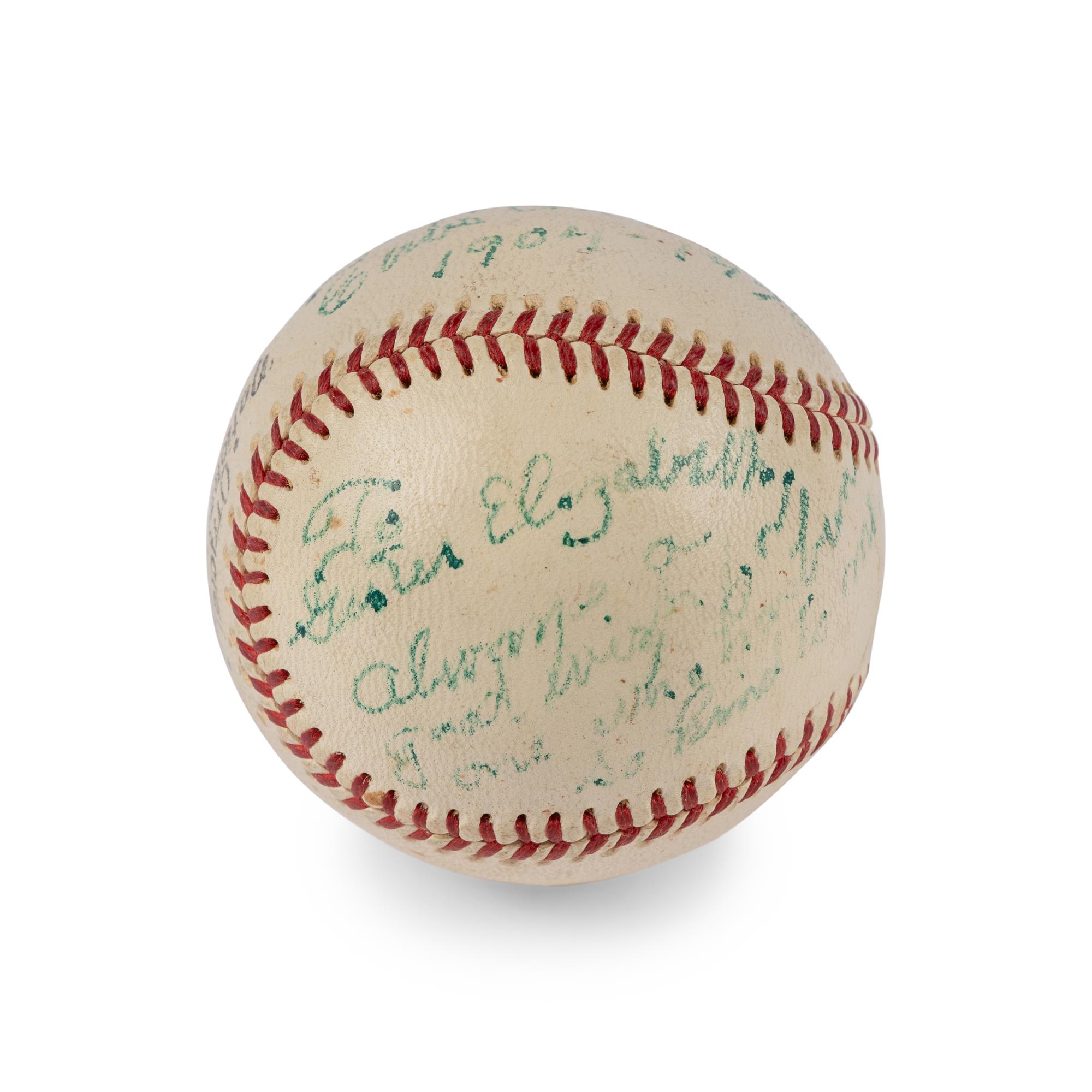 A Pat Pieper (Chicago Cubs Announcer) Signed Autograph Baseball (Beckett Authentication Services)