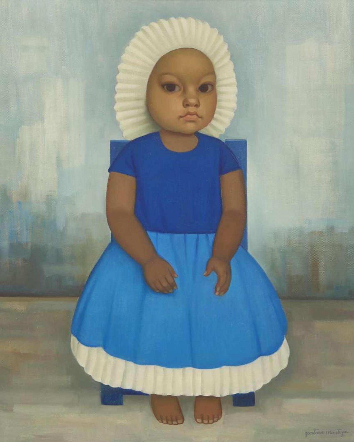 Niña en Azul