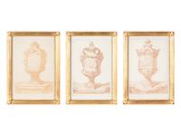 Three Copper Plate Engravings After Daniel Marot