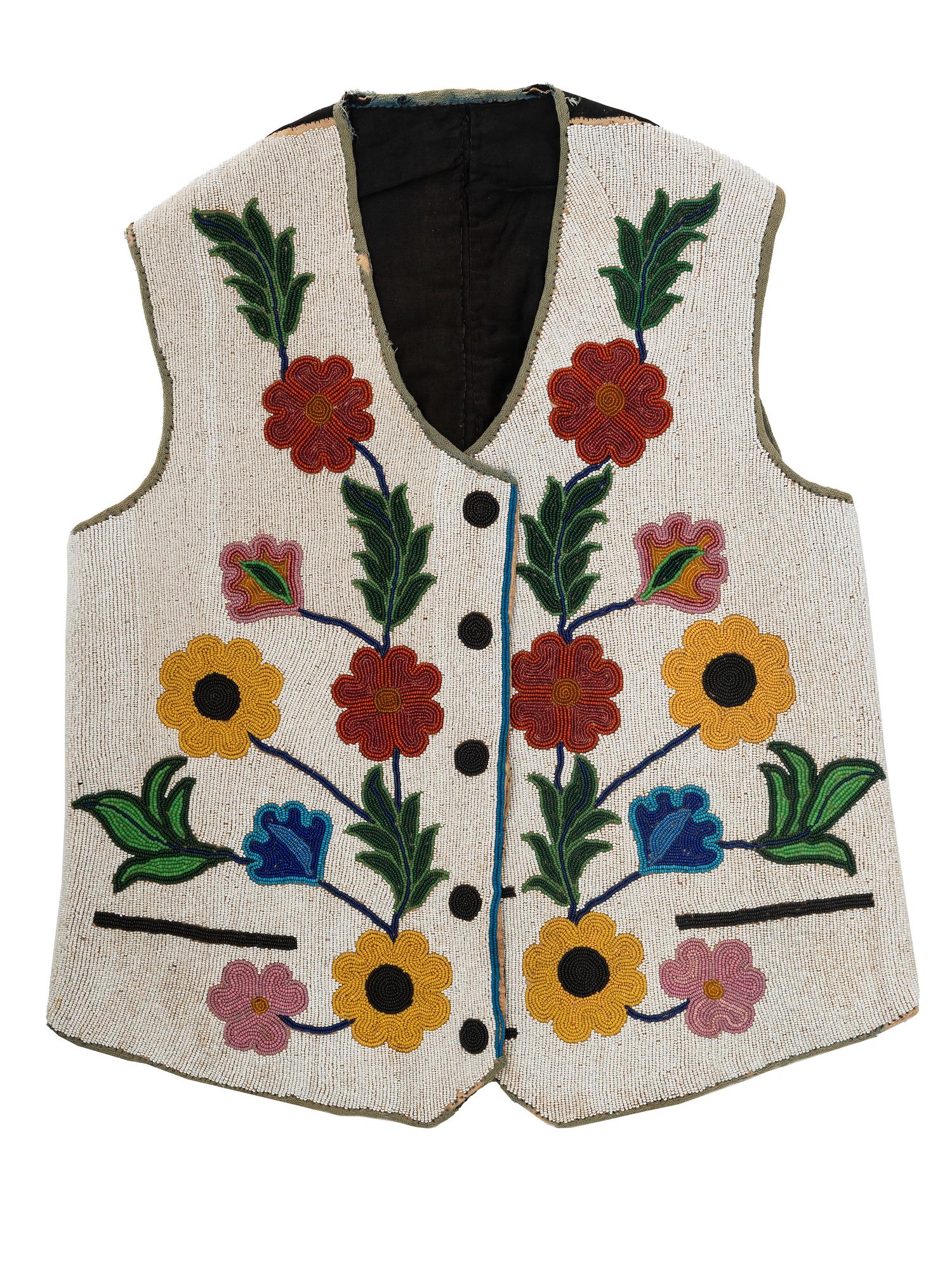 Anishinaabe Beaded Vest