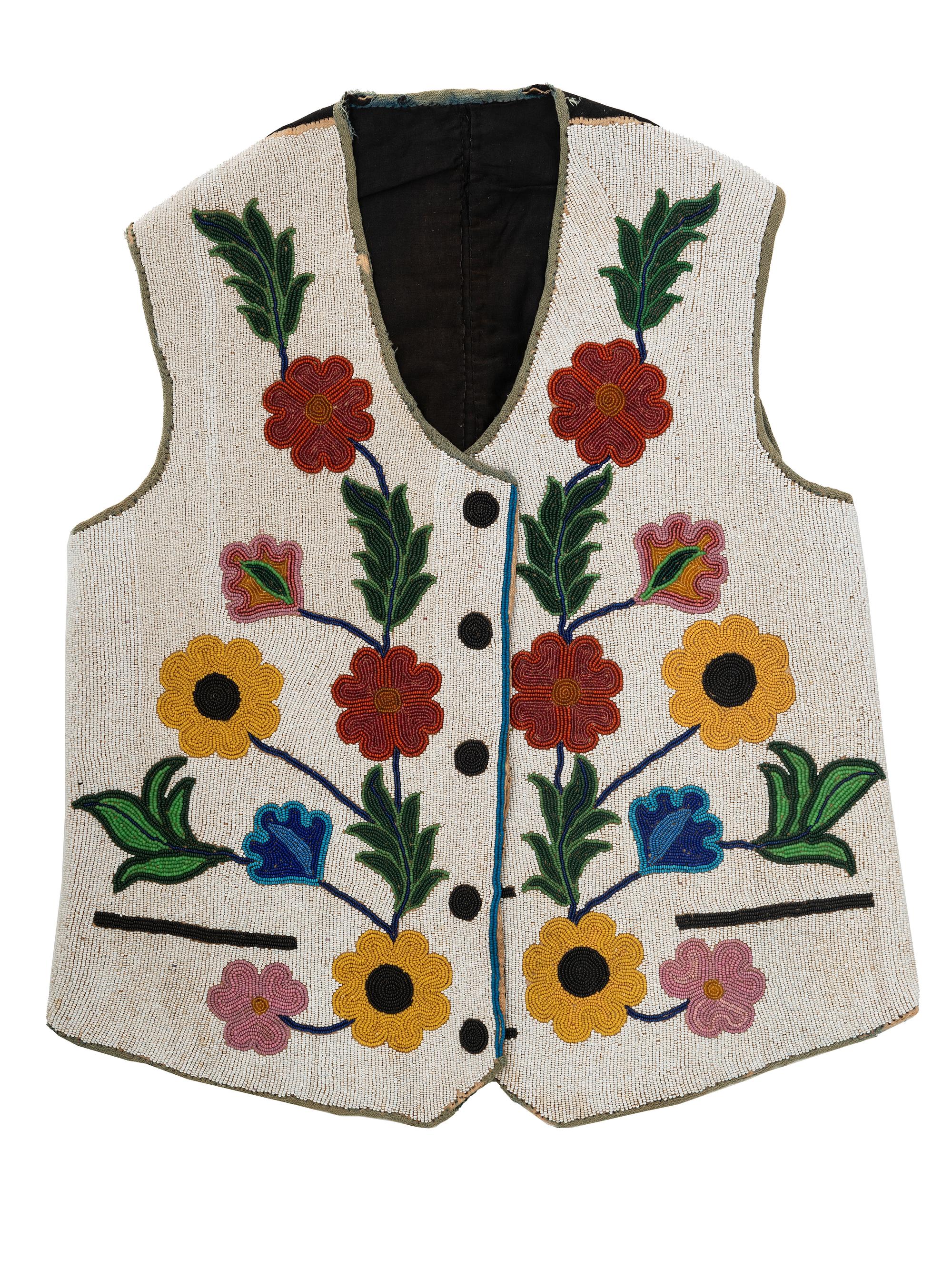 Anishinaabe Beaded Vest