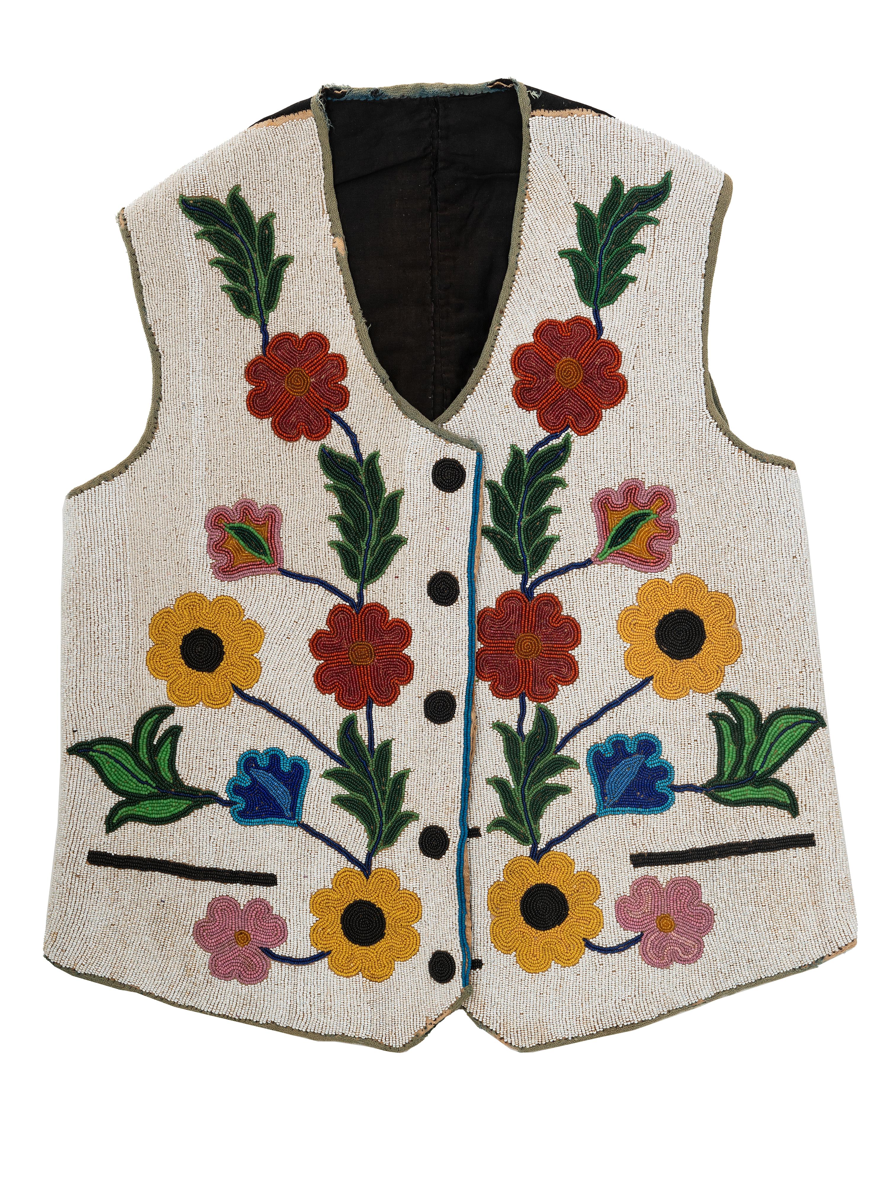 Anishinaabe Beaded Vest