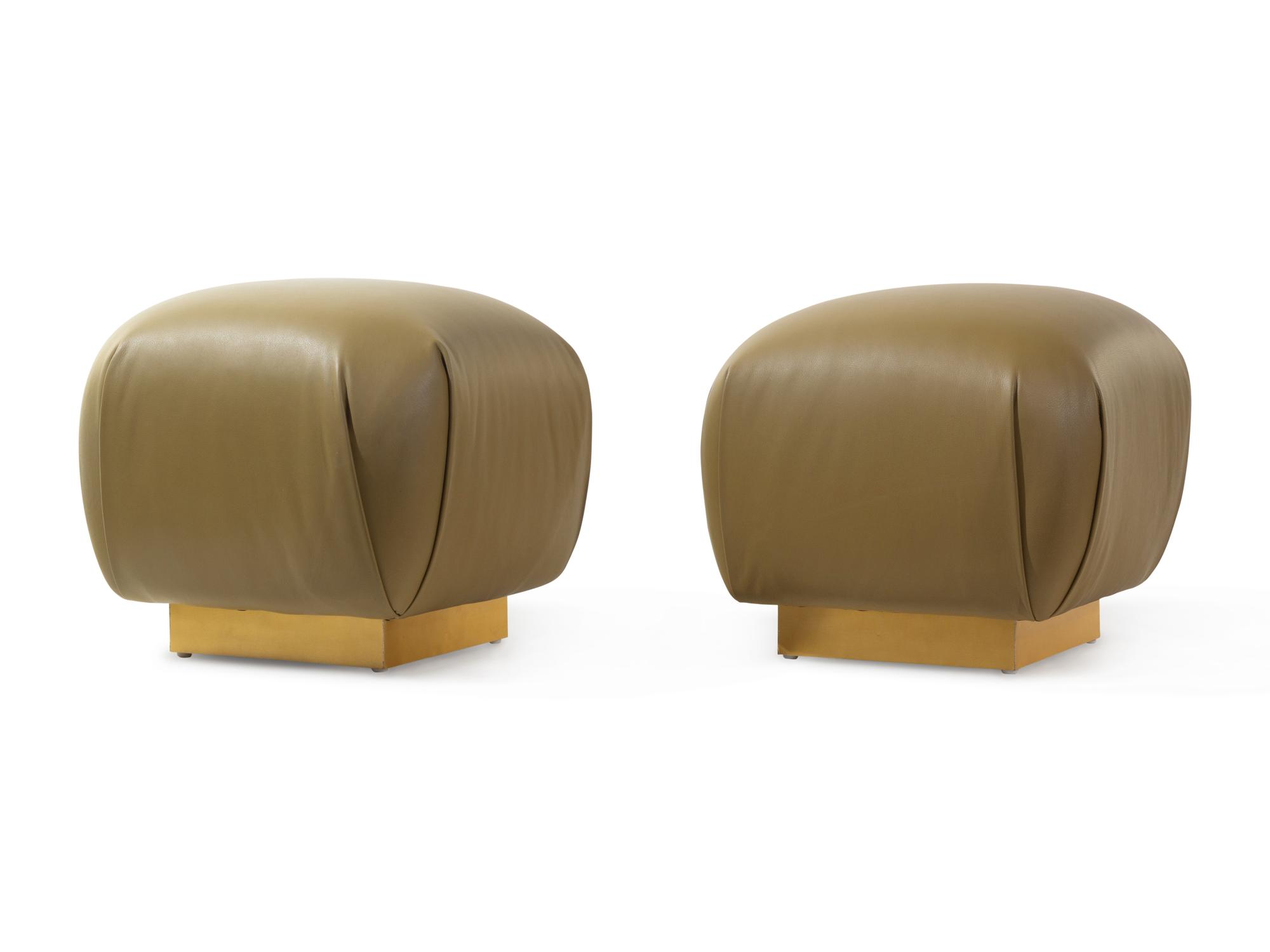 Pair of Poufs