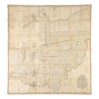 [Ohio]. Hough, Benjamin and A. Bourne. A Map of the State of Ohio from Actual Survey . Chillicothe, OH: B. Hough & A. Bourne, and J. Melish, 1 May 1815.