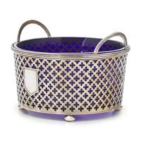 An American Pierced Silver Sugar Bowl