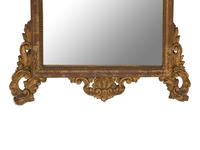 A Pair of Italian Giltwood Mirrors