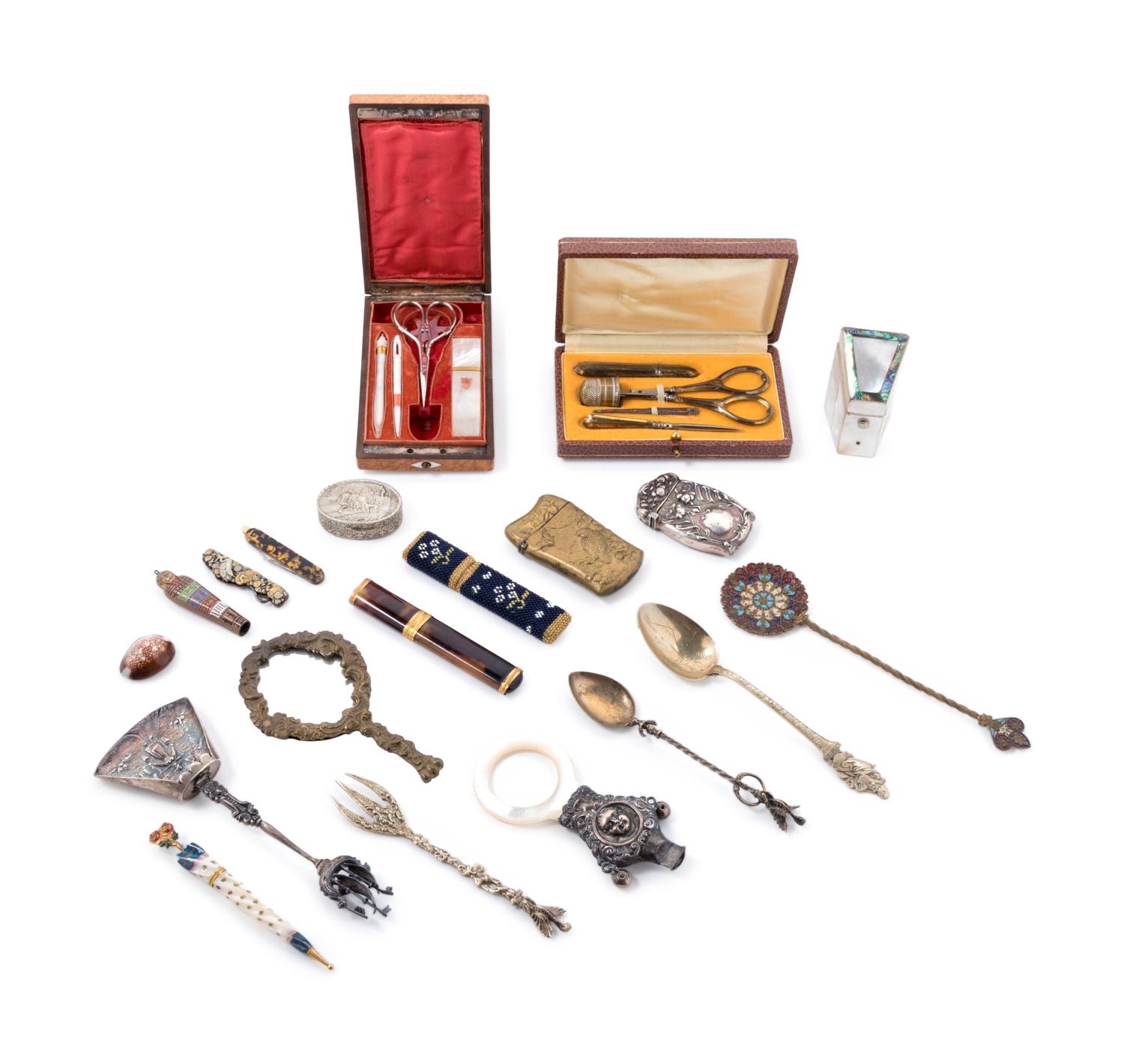 A Group of Decorative Utilitarian Articles