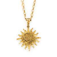 John Hardy, Star Pendant with Unsigned Yellow Gold Chain