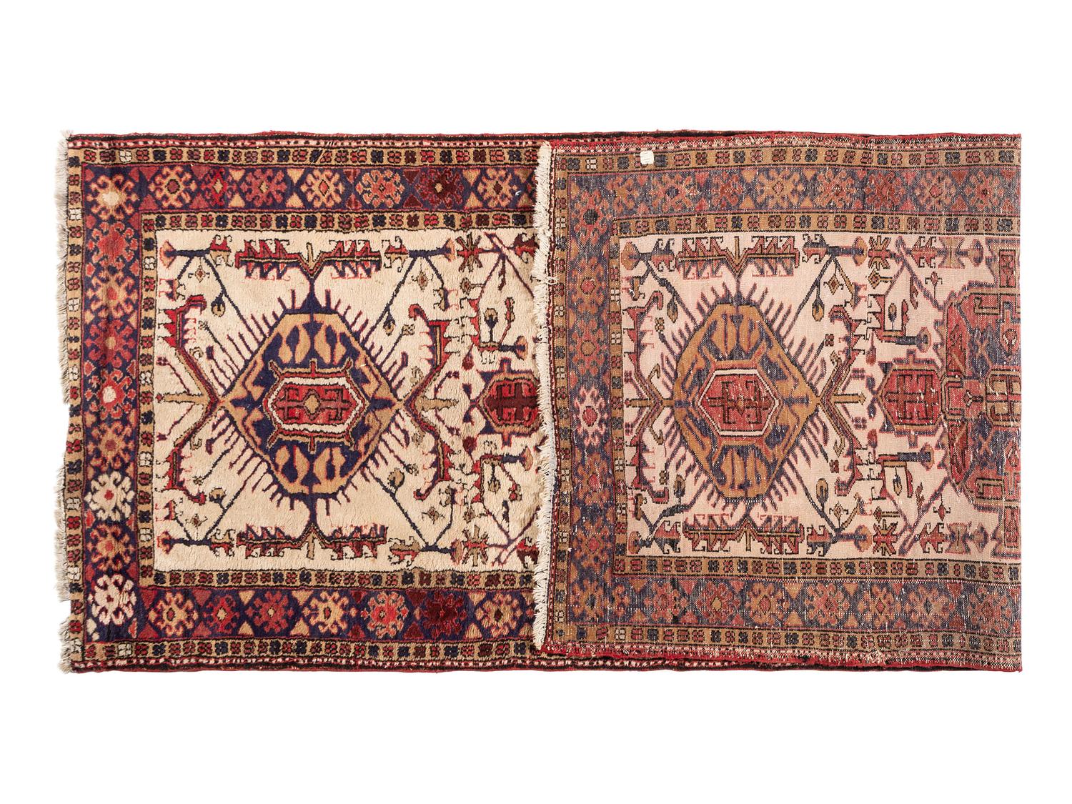 A Heriz Wool Runner