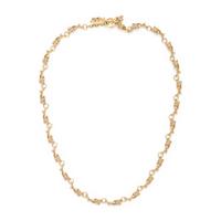 Yellow Gold and Diamond Necklace