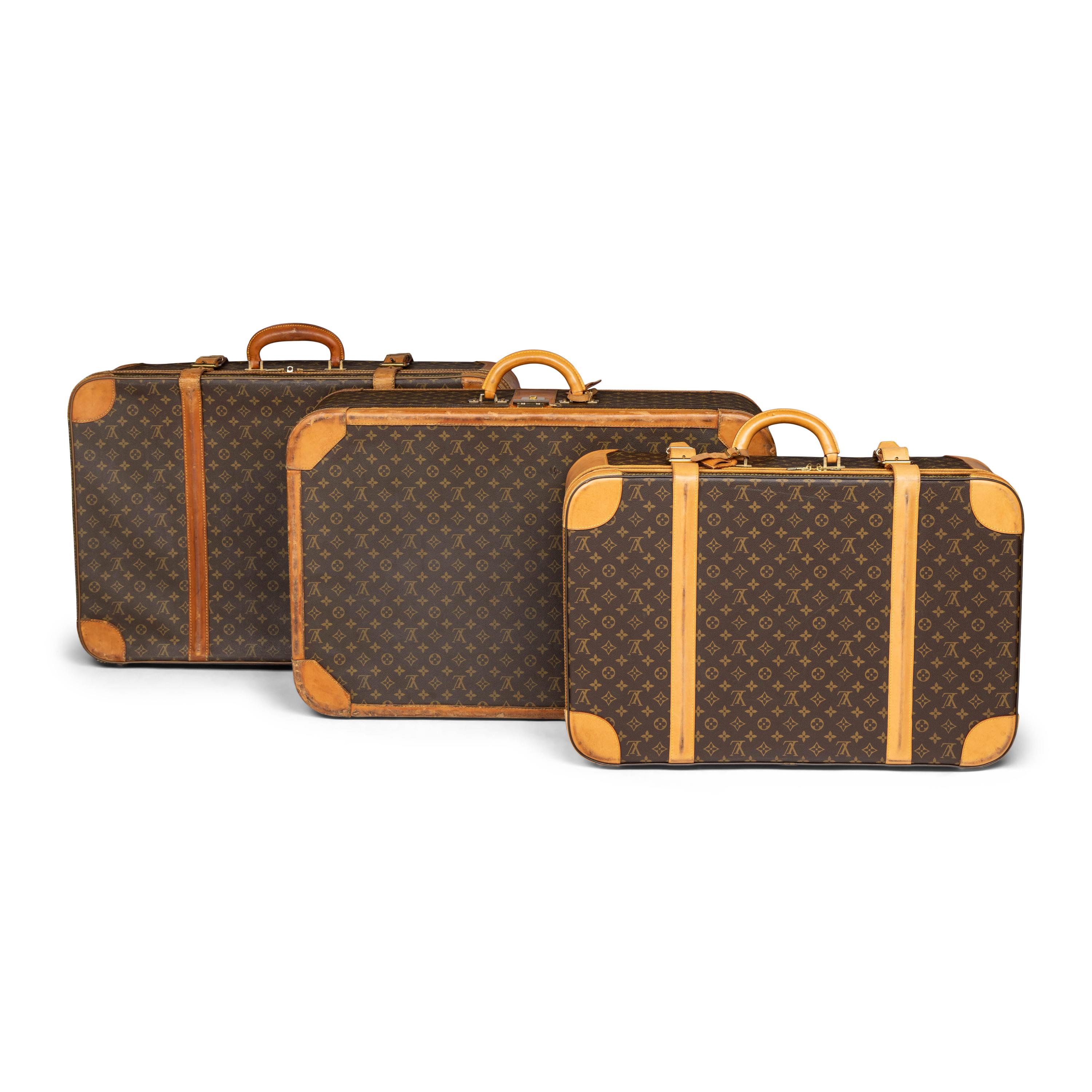 Louis Vuitton, Three Soft-Sided Suitcases