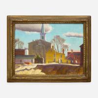 Harry Leith-Ross (American, 1886–1973) Lambertville (View from the Canal)