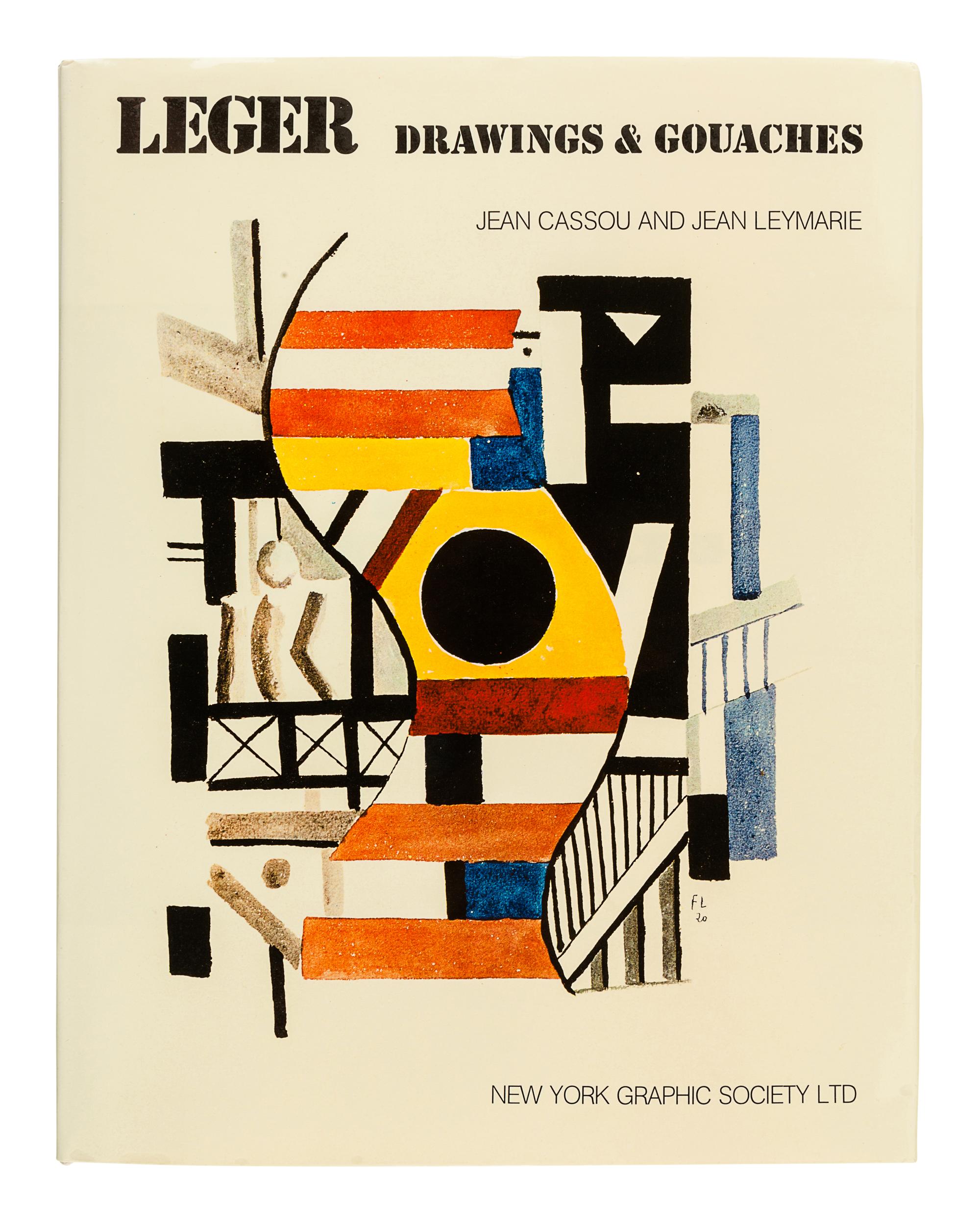 LÈGER, Fernand (1881-1955) . Fernand Léger: drawings and gouaches. Greenwich, CT. New York Graphic Society, 1973.