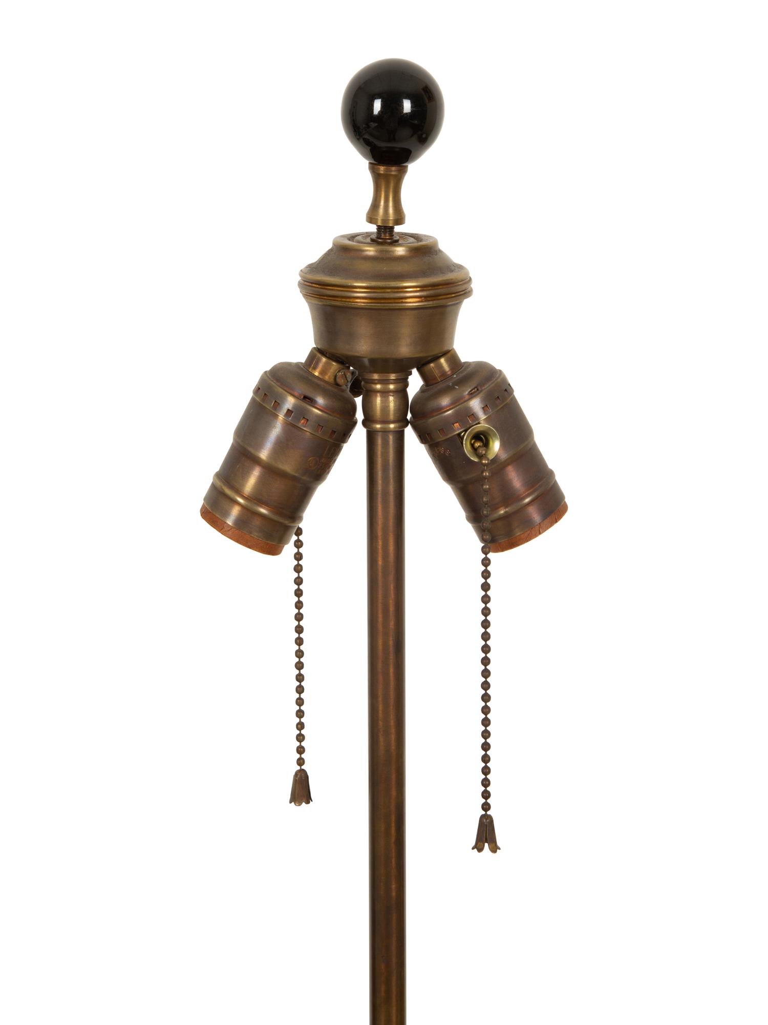 A Pair of Chinese Famille Noir Porcelain Covered Jars Now Mounted as Lamps