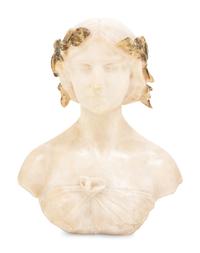 An Italian Alabaster Bust