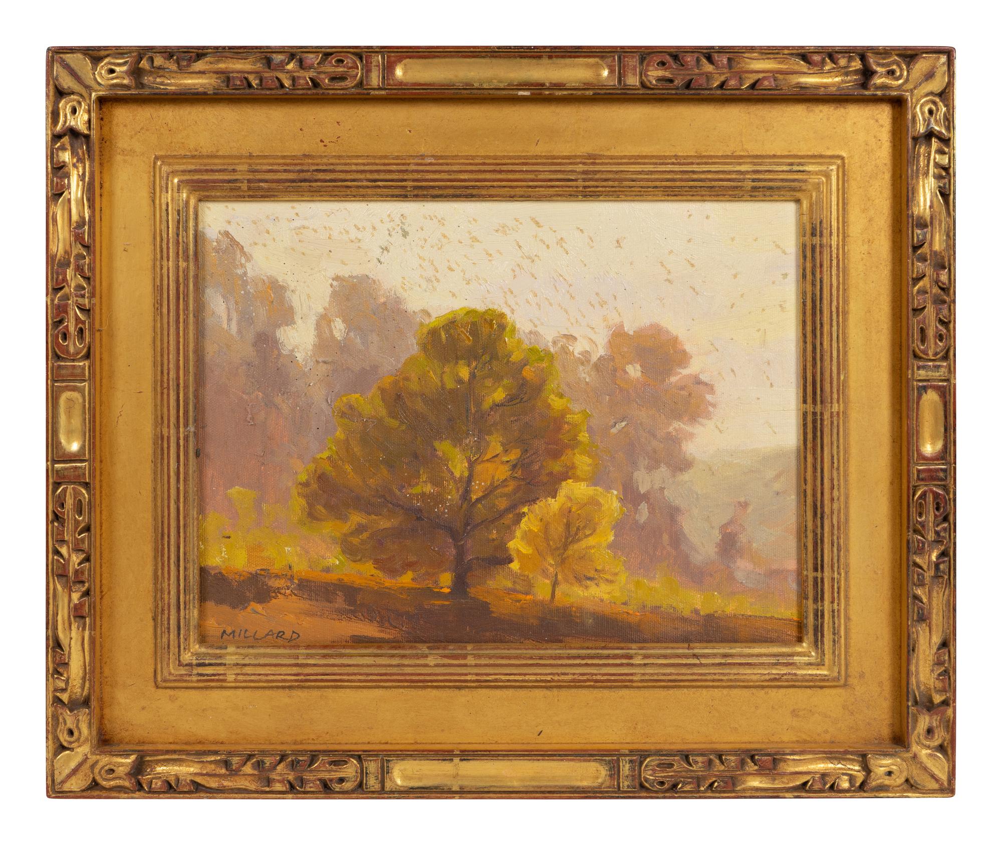 Old Oak, Pauma Valley and Morning Light (Two Paintings)