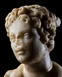 A Roman Marble Portrait Bust of a Youth