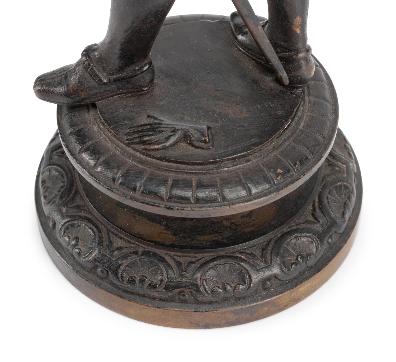 A Continental Bronze Figure