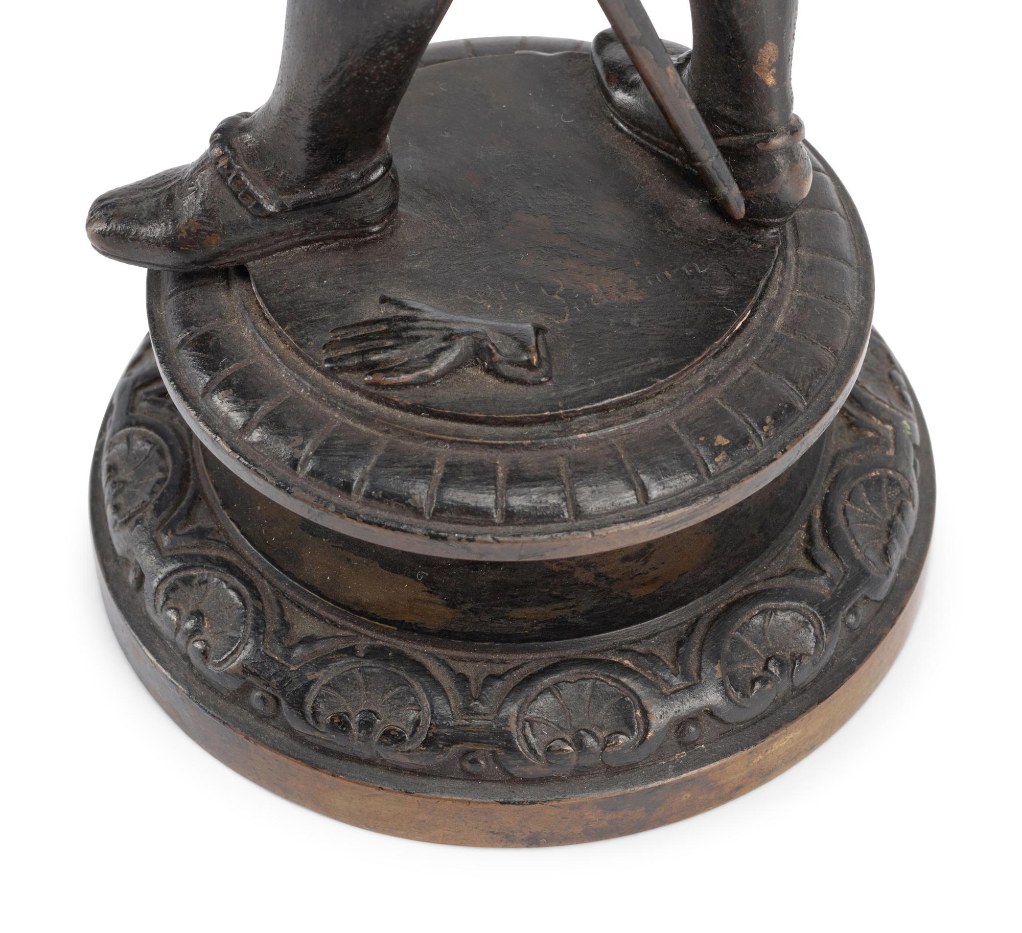 A Continental Bronze Figure