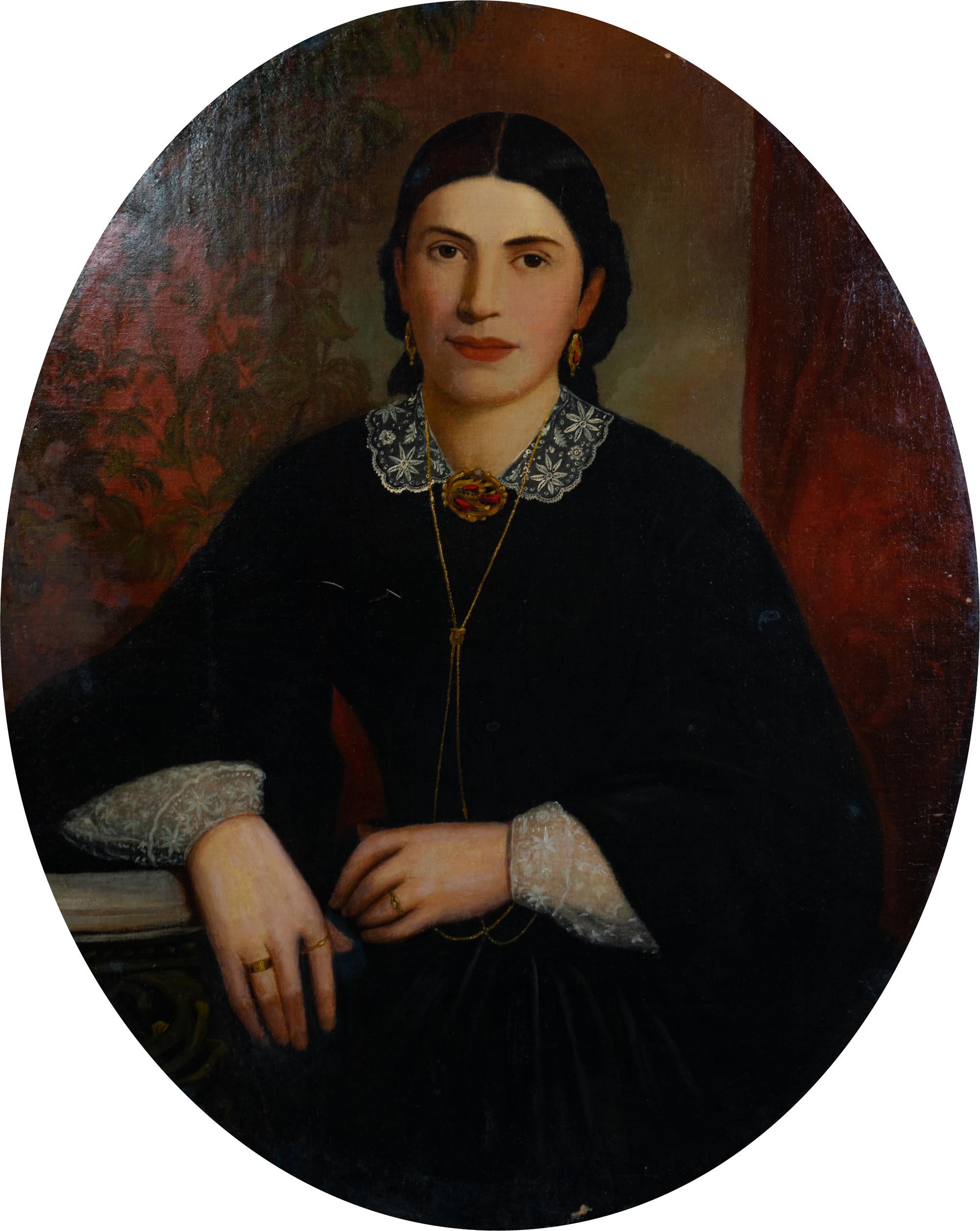 A Spanish Colonial Portrait of a Woman