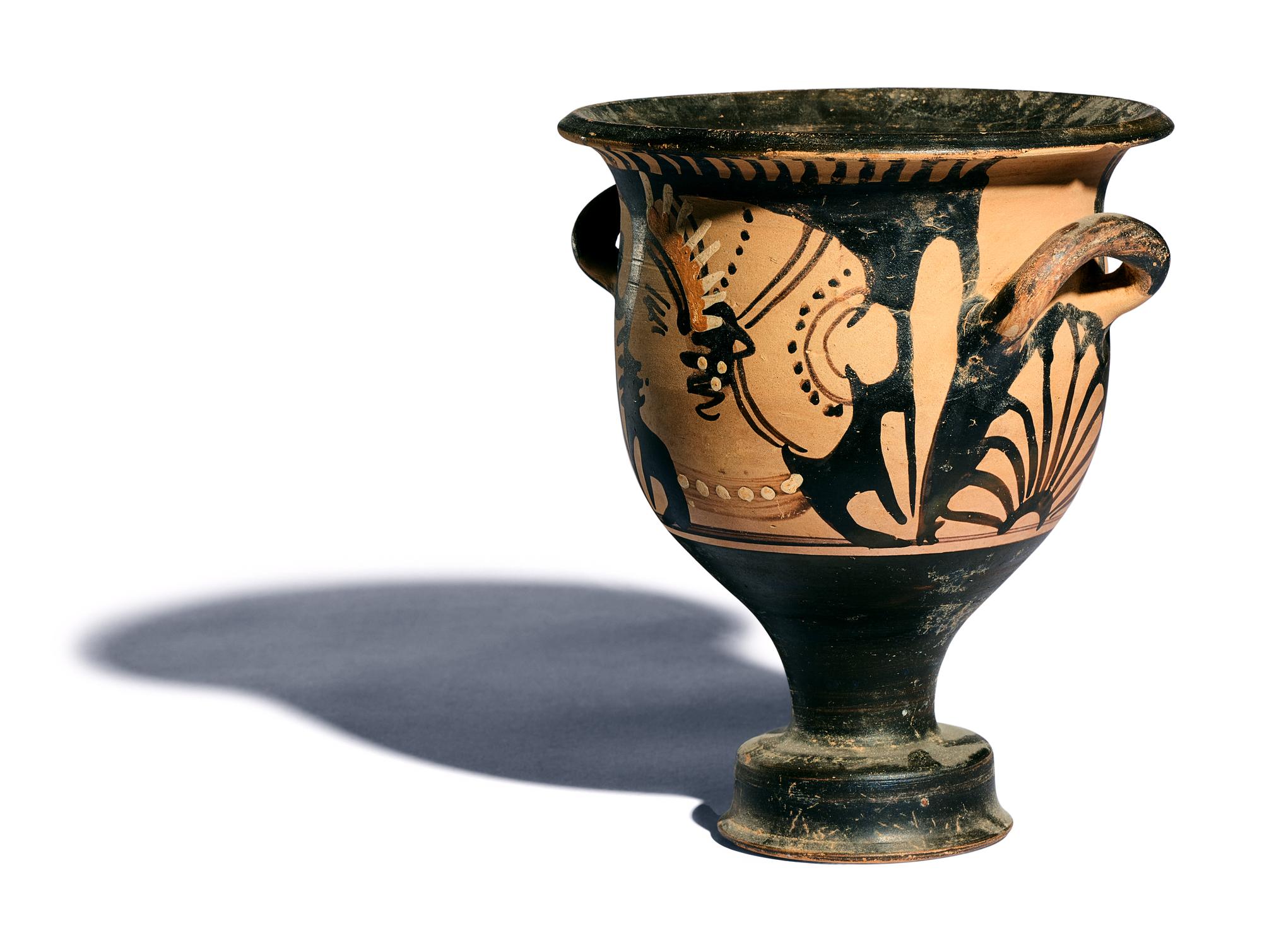A Campanian Red-Figured Miniature Bell Krater