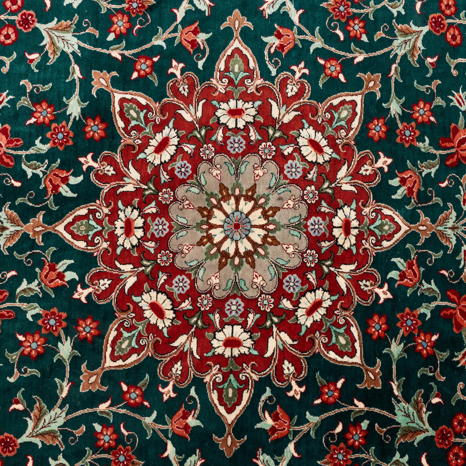 A Persian Silk Rug
