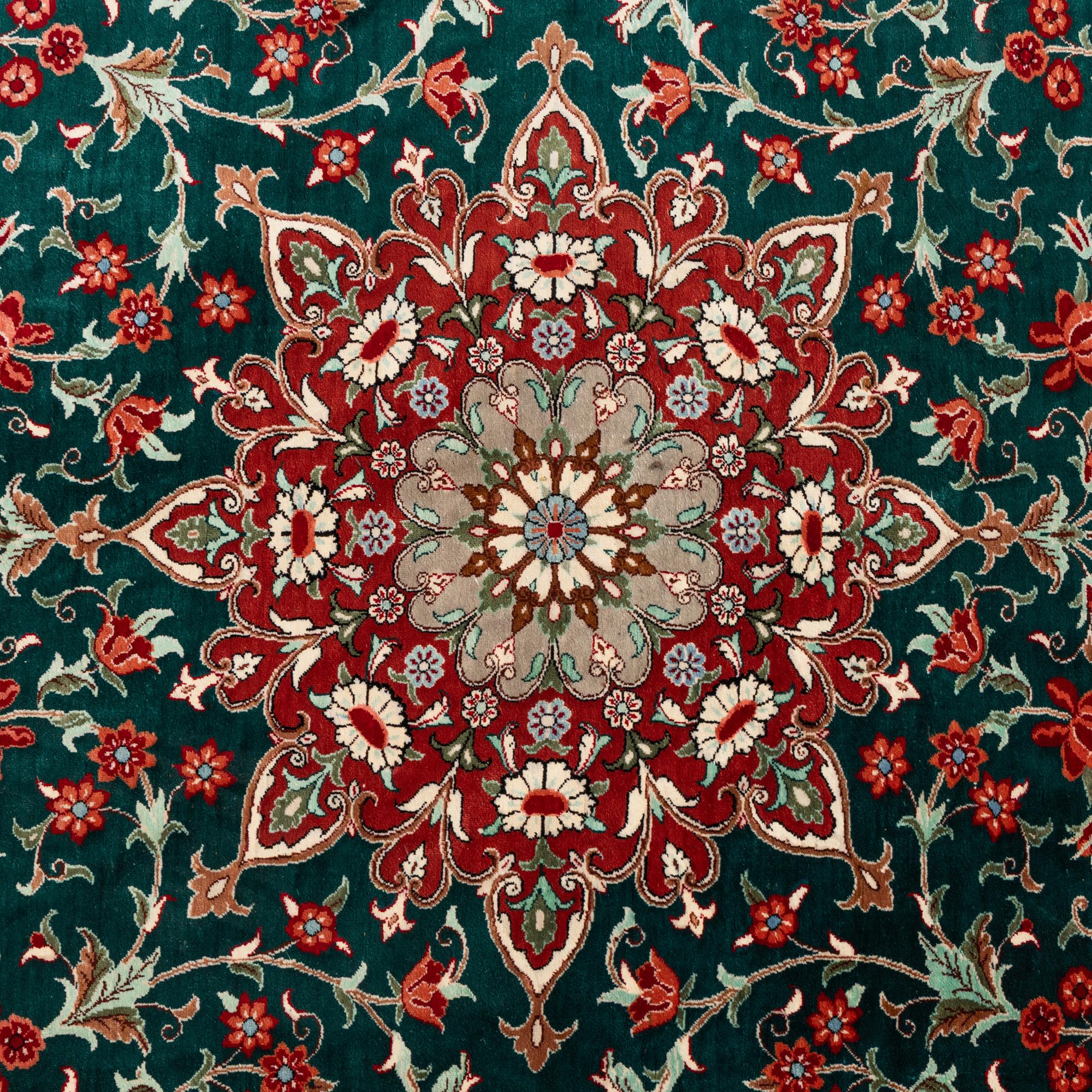 A Persian Silk Rug