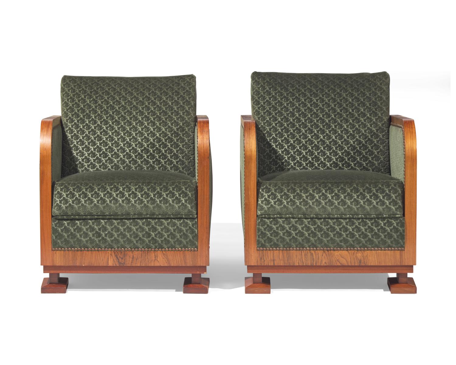 Pair of Armchairs, c. 1930 France